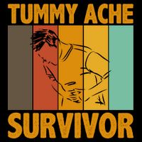 Tummy Ache Survivor Vintage Backpack