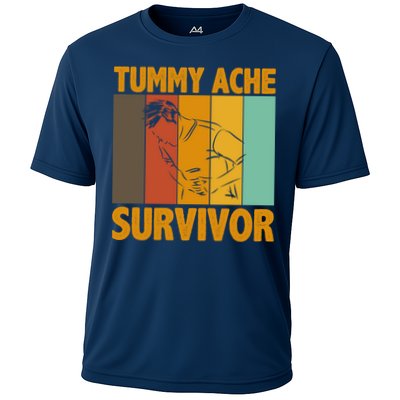 Tummy Ache Survivor Vintage Performance Shirt