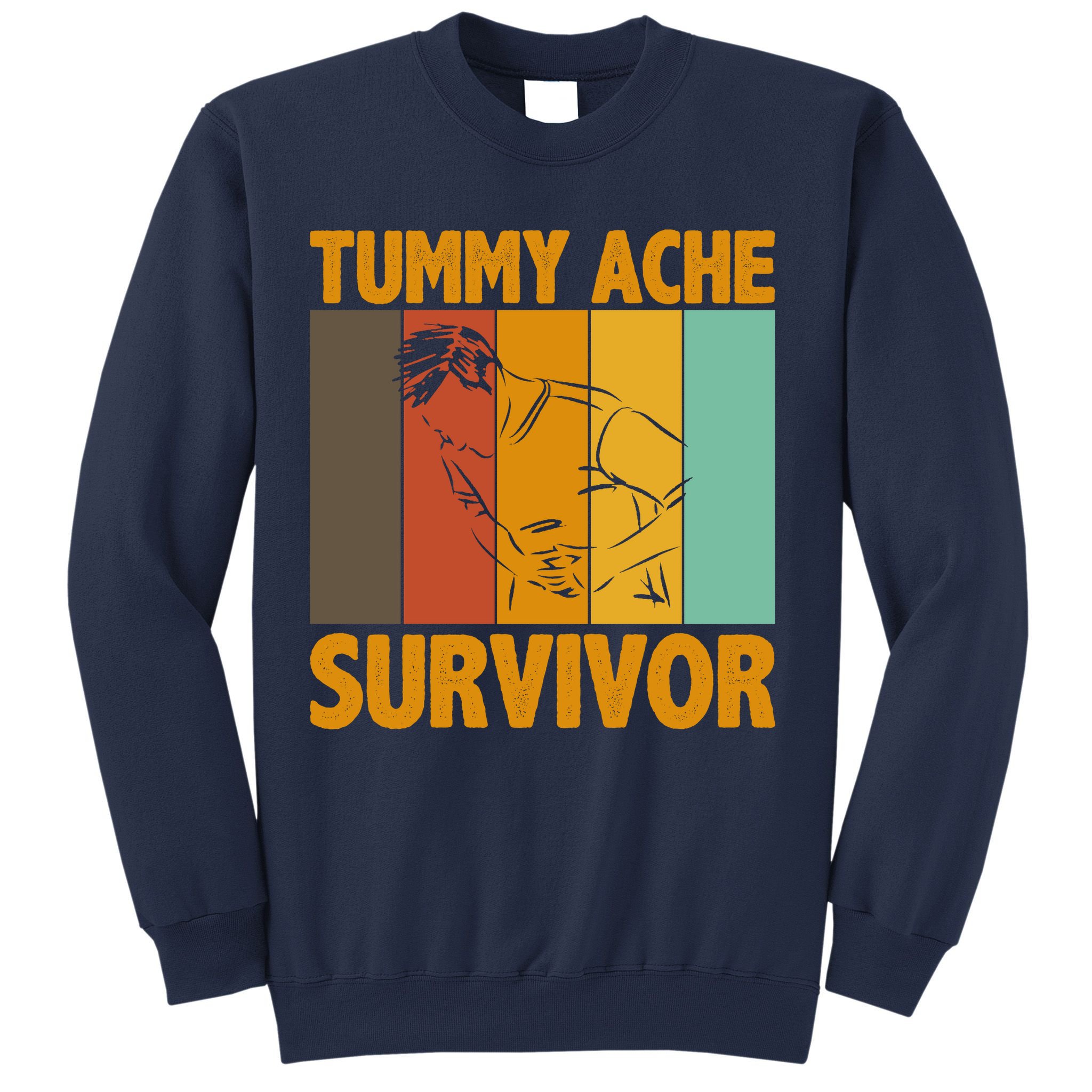 Tummy Ache Survivor Vintage Sweatshirt