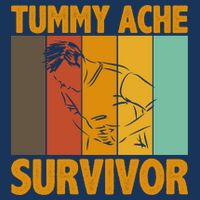 Tummy Ache Survivor Vintage Sweatshirt