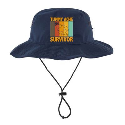 Tummy Ache Survivor Vintage Bucket Hat