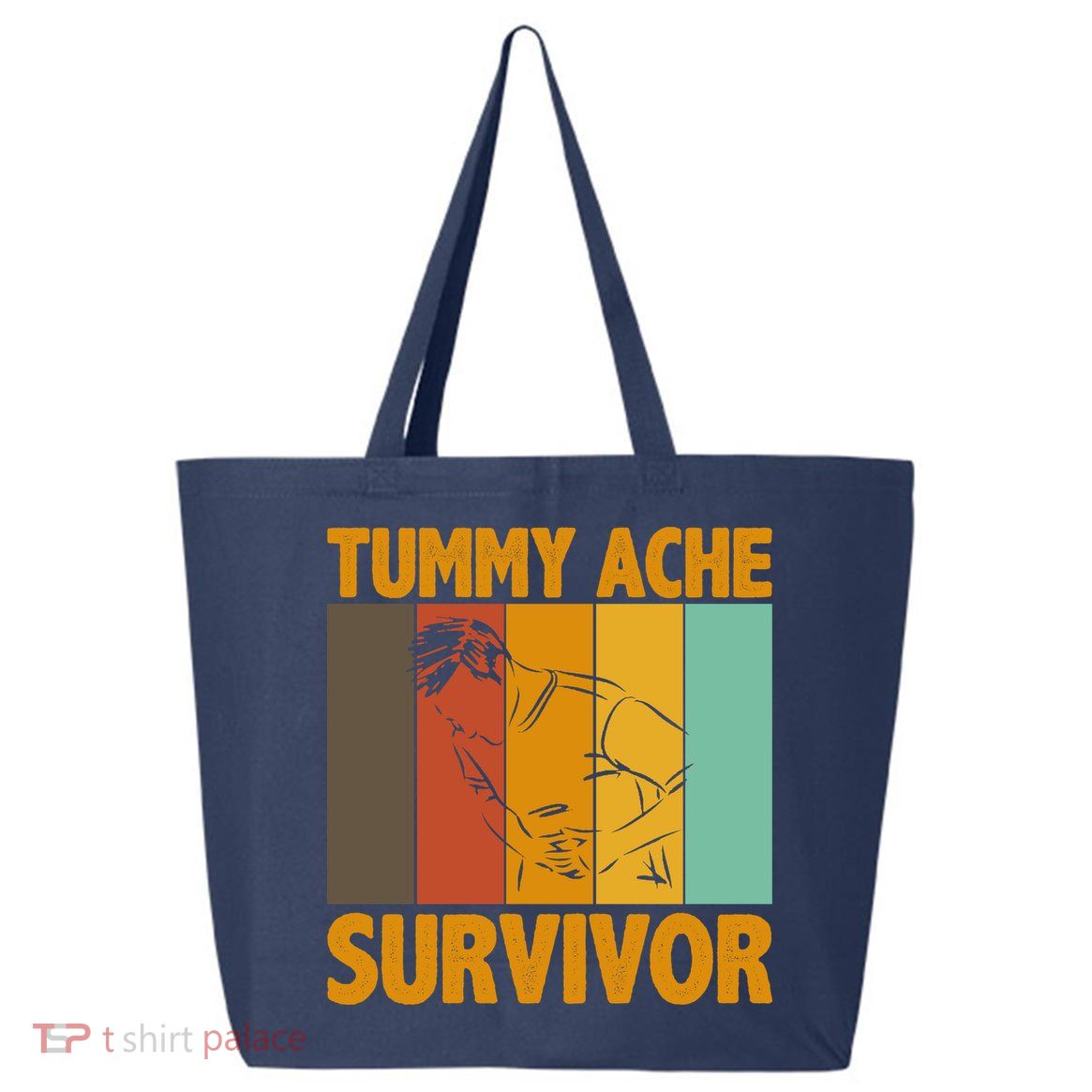 Tummy Ache Survivor Vintage 25L Jumbo Tote