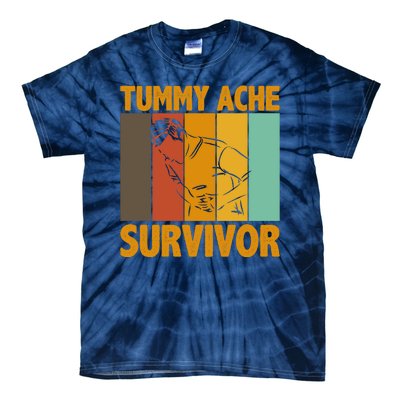 Tummy Ache Survivor Vintage Tie-Dye T-Shirt