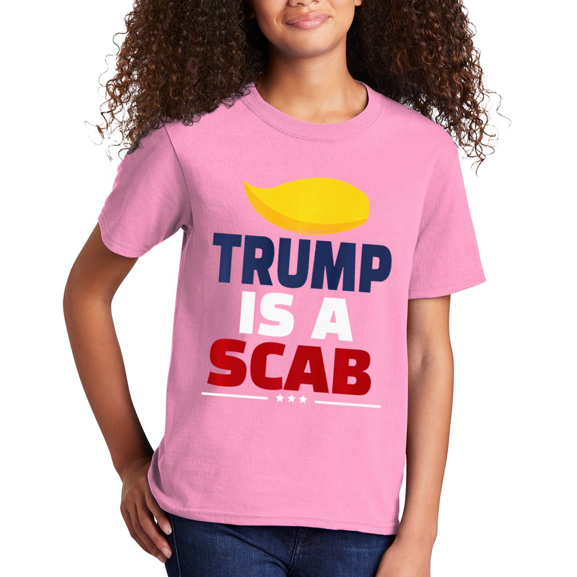 Trump’S A Scab Trump Is A Scab Premium Kids T-Shirt