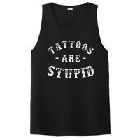 Tattoos Are Stupid Funny Sarcastic Ink Addict Tattoo Men PosiCharge Competitor Tank