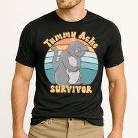 Tummy Ache Survivor Cat Cooling Performance Crew T-Shirt