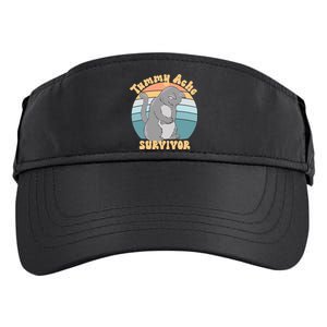 Tummy Ache Survivor Cat Adult Drive Performance Visor