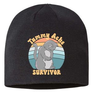 Tummy Ache Survivor Cat Sustainable Beanie