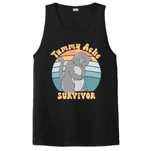 Tummy Ache Survivor Cat PosiCharge Competitor Tank