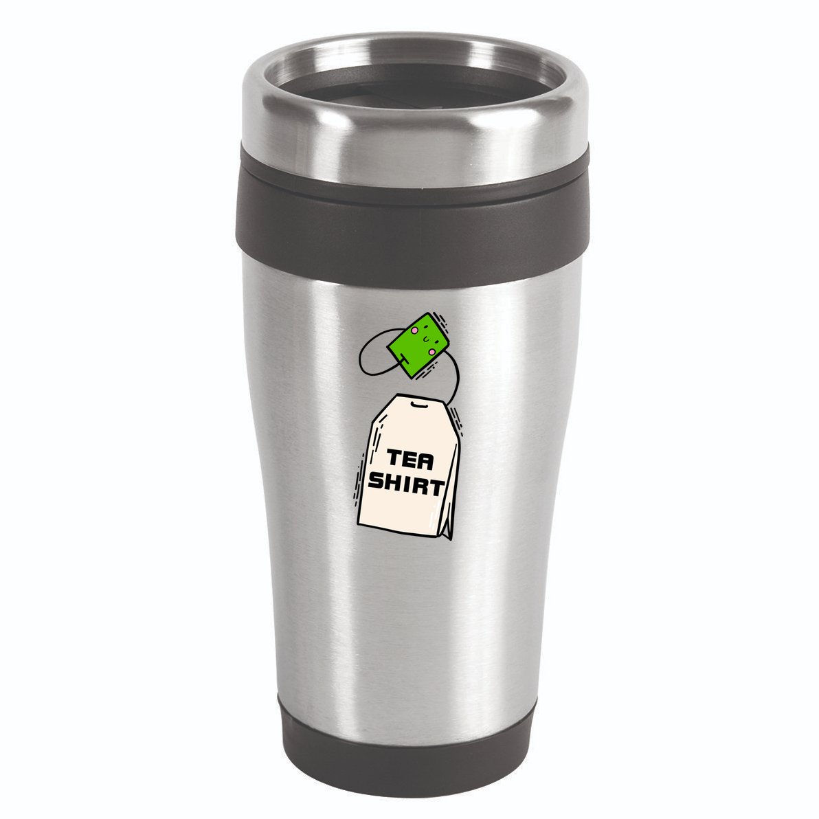 Tea Shirt Cute Tea Bag 16oz Travel Tumbler