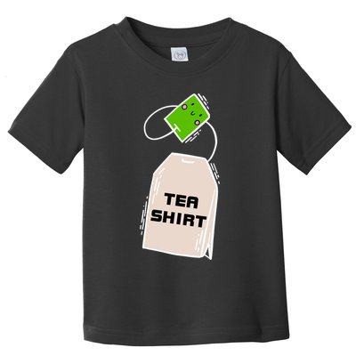 Tea Shirt Cute Tea Bag Toddler T-Shirt