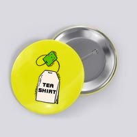 Tea Shirt Cute Tea Bag Button