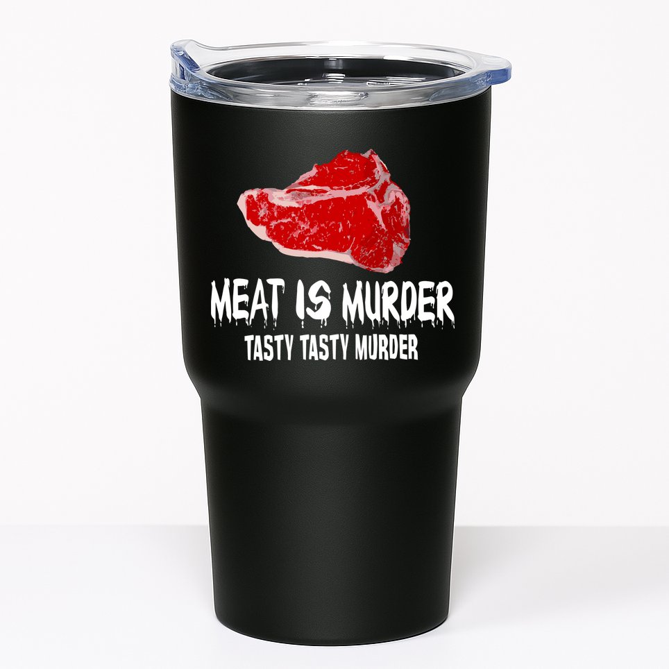 Tasty Meat Is Murder Tumbler