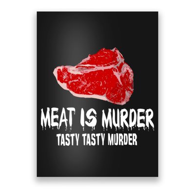 Tasty Meat Is Murder Poster