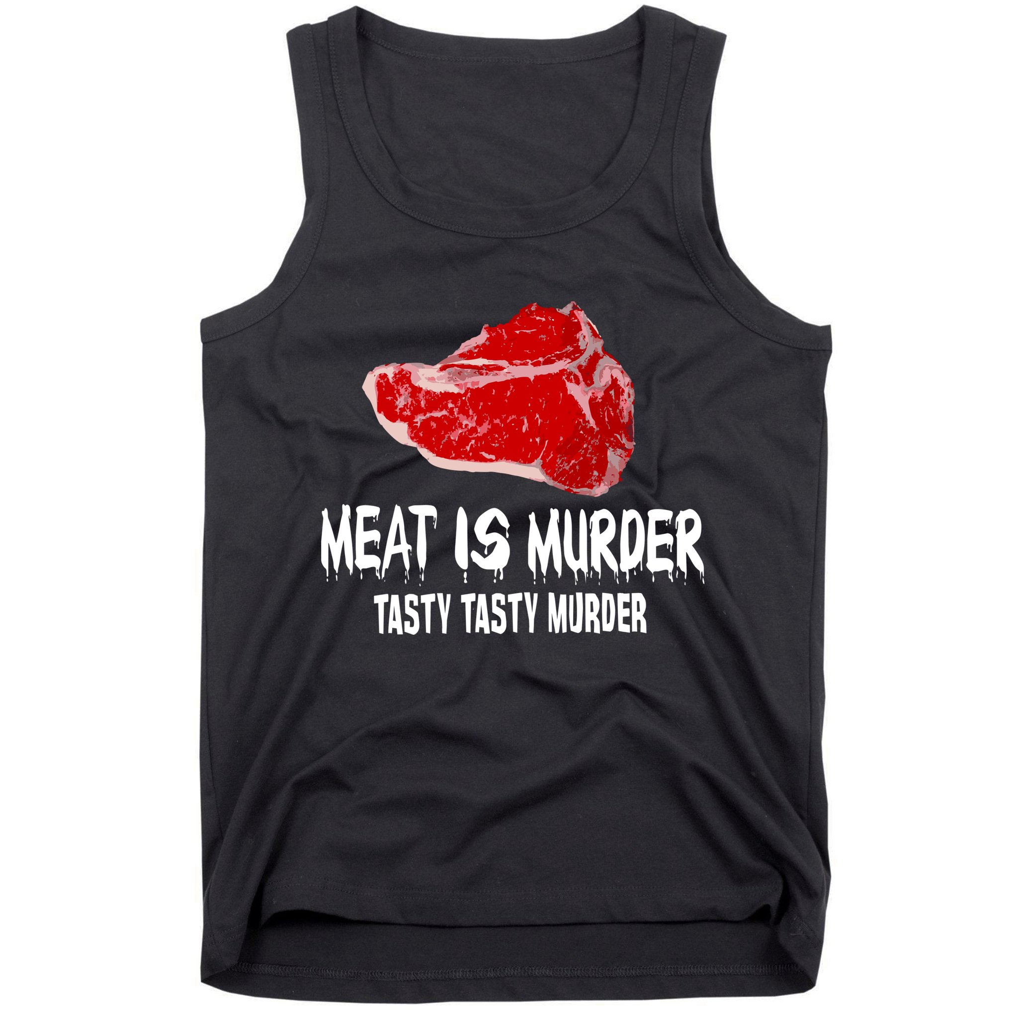 Tasty Meat Is Murder Tank Top