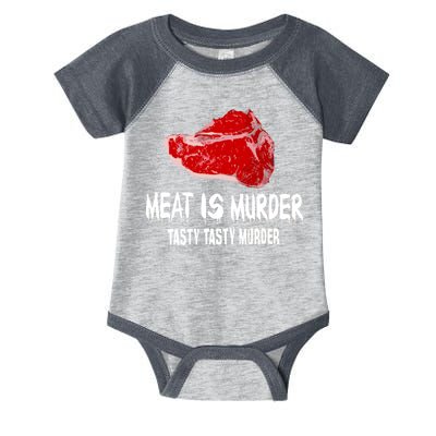 Tasty Meat Is Murder Infant Baby Jersey Bodysuit