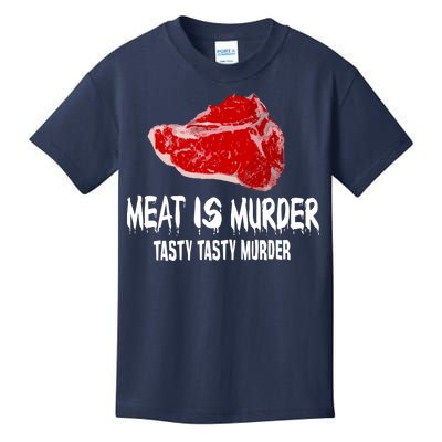 Tasty Meat Is Murder Kids T-Shirt