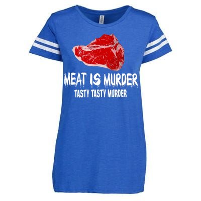 Tasty Meat Is Murder Enza Ladies Jersey Football T-Shirt