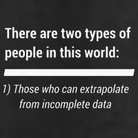 There Are Two Types Of People Extrapolate Incomplete Data Beanie