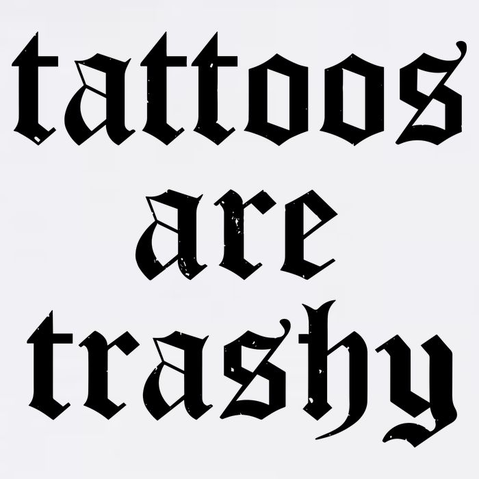 Tattoos Are Trashy USA-Made Doggie Bandana