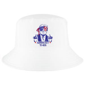 Trump Arrest This Funny Trump 2024 Convicted Felon Cool Comfort Performance Bucket Hat