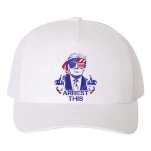 Trump Arrest This Funny Trump 2024 Convicted Felon Yupoong Adult 5-Panel Trucker Hat