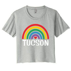 Tucson Arizona Travel I Love Tucson Usa Gift Women's Crop Top Tee