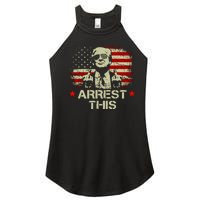 Trump Arrest This Funny Trump 2024 Convicted Felon Women's Perfect Tri Rocker Tank