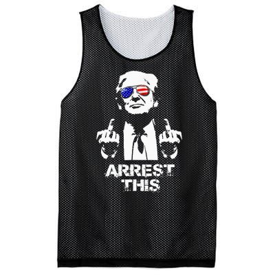 Trump Arrest This Mesh Reversible Basketball Jersey Tank