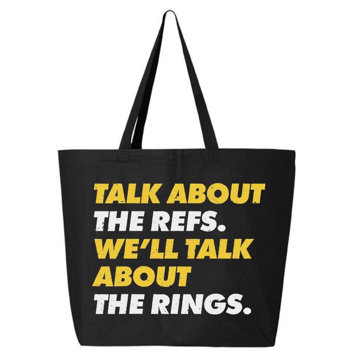Talk About The Refs WeLl Talk About The Rings Kc Fan 25L Jumbo Tote