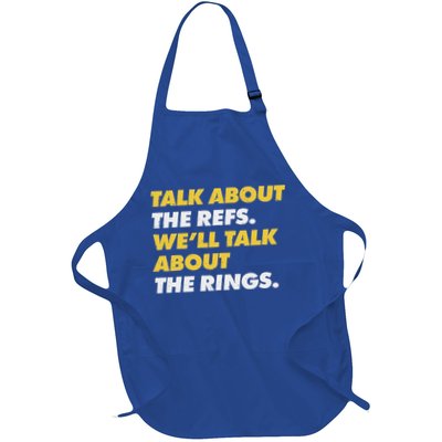 Talk About The Refs WeLl Talk About The Rings Kc Fan Apron