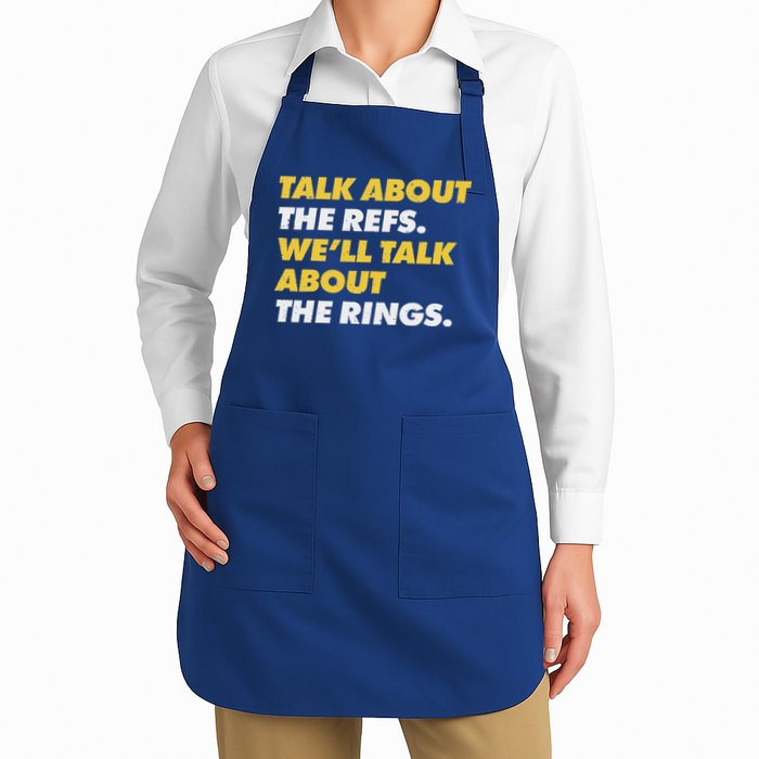 Talk About The Refs WeLl Talk About The Rings Kc Fan Apron