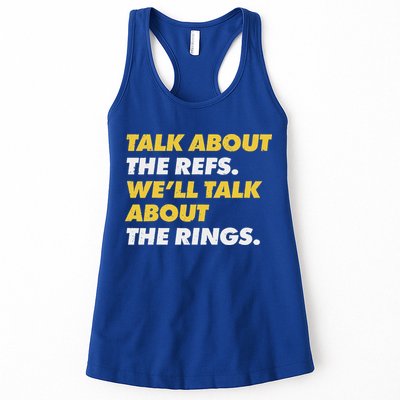 Talk About The Refs WeLl Talk About The Rings Kc Fan Womens Tank Top