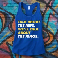 Talk About The Refs WeLl Talk About The Rings Kc Fan Womens Tank Top