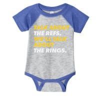 Talk About The Refs WeLl Talk About The Rings Kc Fan Infant Baby Jersey Bodysuit