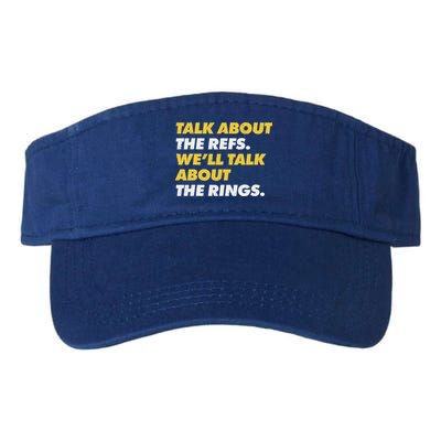 Talk About The Refs WeLl Talk About The Rings Kc Fan Visor