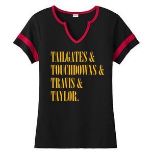 Tailgates And Touchdowns Ladies Halftime Notch Neck Tee