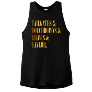 Tailgates And Touchdowns Ladies PosiCharge Tri-Blend Wicking Tank