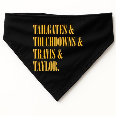 Tailgates And Touchdowns USA-Made Doggie Bandana