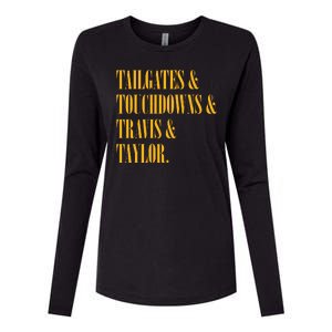 Tailgates And Touchdowns Womens Cotton Relaxed Long Sleeve T-Shirt