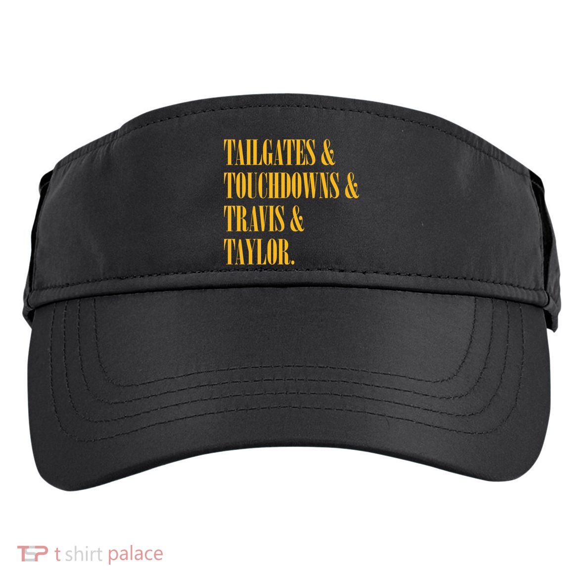 Tailgates And Touchdowns Adult Drive Performance Visor