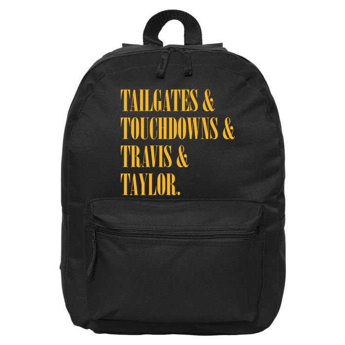 Tailgates And Touchdowns 16 in Basic Backpack