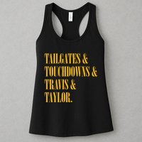 Tailgates And Touchdowns Womens Tank Top