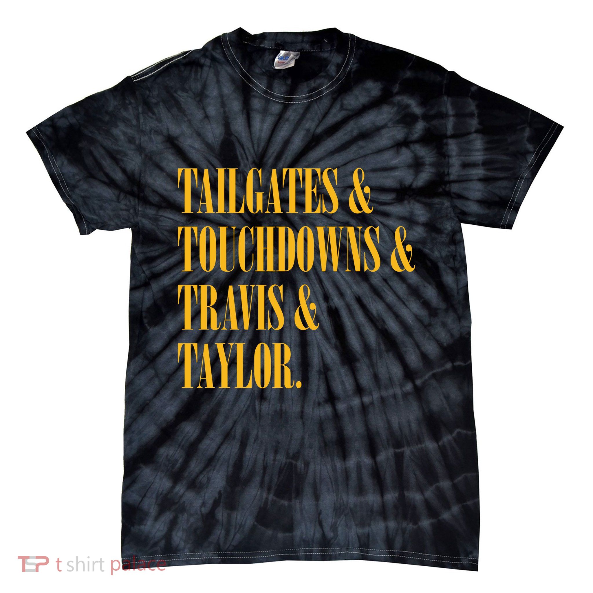 Tailgates And Touchdowns Tie-Dye T-Shirt