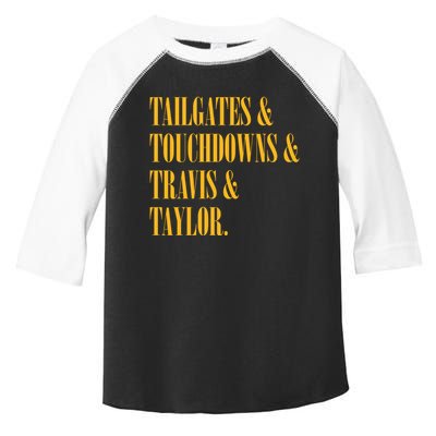 Tailgates And Touchdowns Toddler Fine Jersey T-Shirt
