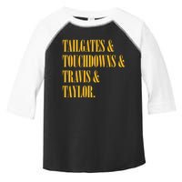 Tailgates And Touchdowns Toddler Fine Jersey T-Shirt