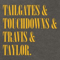 Tailgates And Touchdowns Cotton Canvas Backpack