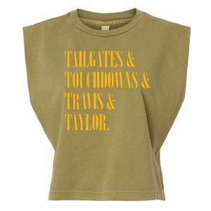 Tailgates And Touchdowns Garment-Dyed Women's Muscle Tee