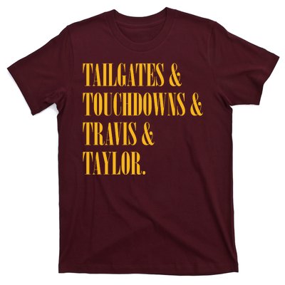 Tailgates And Touchdowns T-Shirt