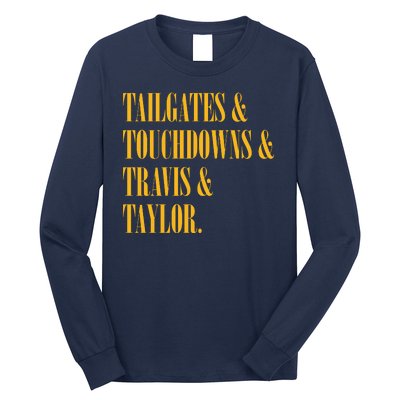 Tailgates And Touchdowns Long Sleeve Shirt